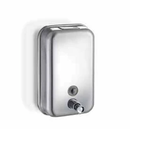 Paslanmaz Sabunluk Göstergeli Krom 1000ml