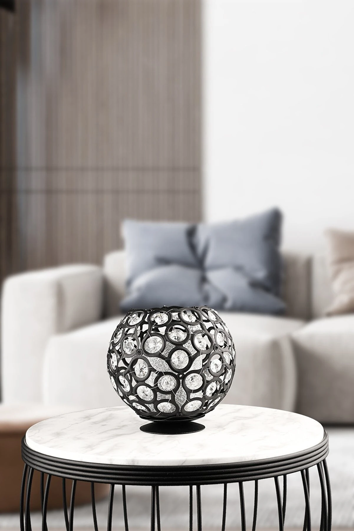 Mumluk Metal Germeç Siyah