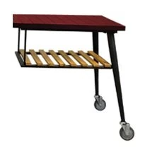 HYBRID ve PRO-100 Yan Masa 72x62cm Kırmızı