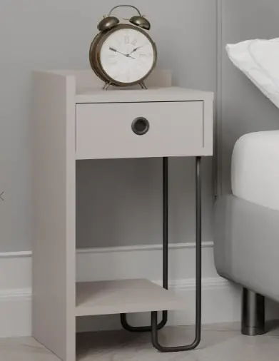 Nightstand Sirius A.Mocha Left Module 90*61*31cm