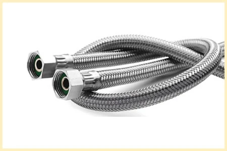 Flex Hortum Paslanmaz Telli FF 1/2*3/8*40CM