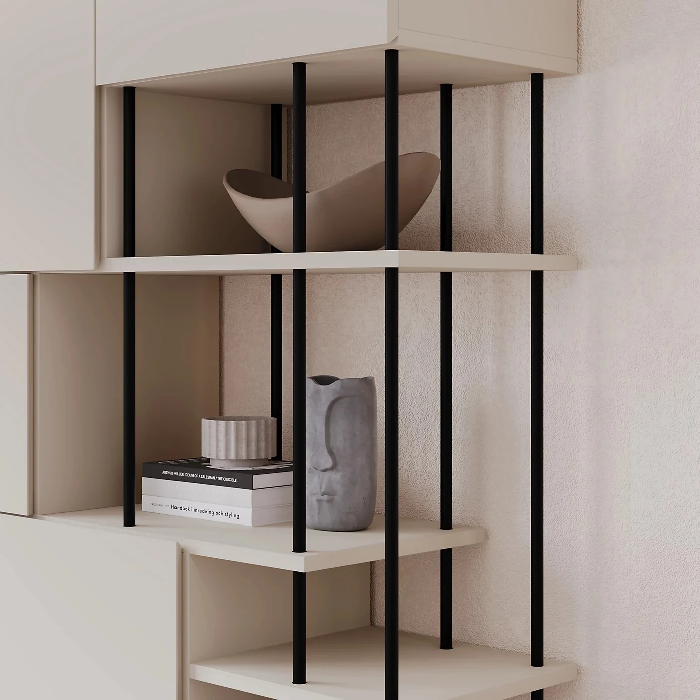 Kitaplık Anahtar Model Kum Taşı 175*84*33,8cm