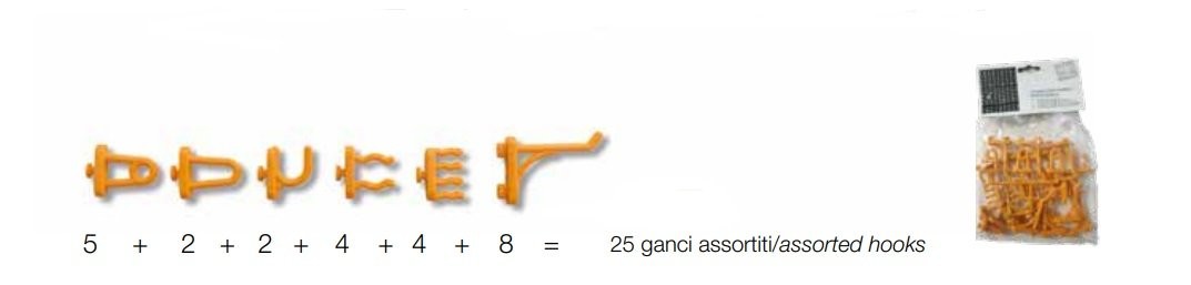 Pannelli Alet Kutusu Pls 25'li Kanca Seti