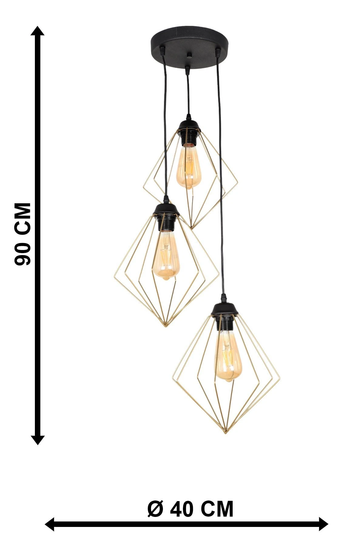 Lina Avize 3'lü Eskitme