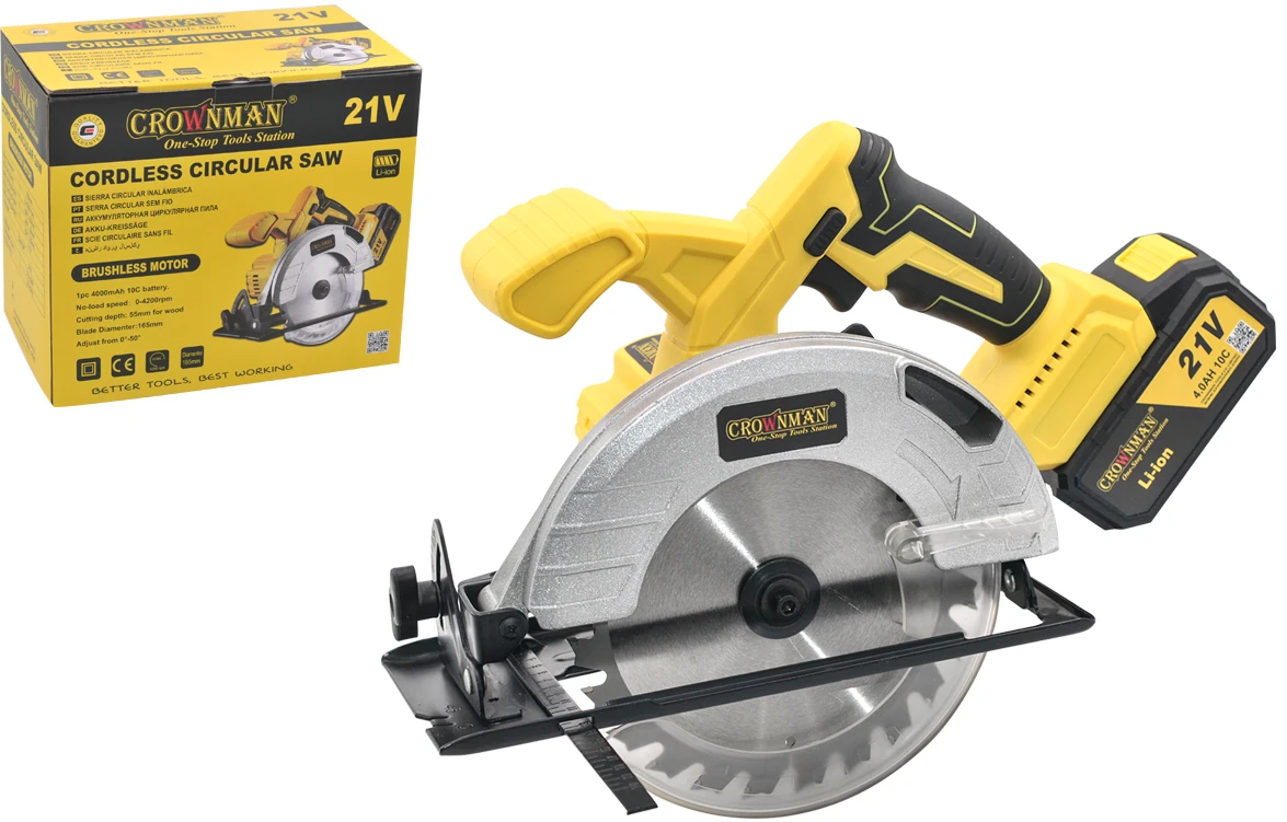 Daire Testere Akülü 165m 21v  1x4ah