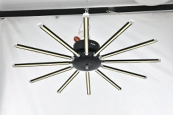 Moira Ledli Avize Siyah