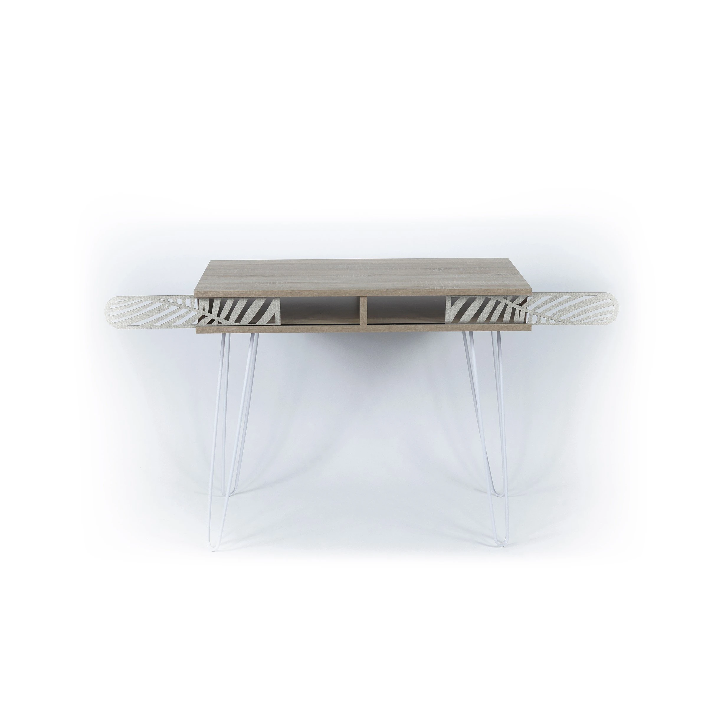 Masa Illia No.5 Meşe-Beyaz