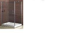 Duş Kabin 80*120*200cm 6mm Şeffaf Temper Cam Krom