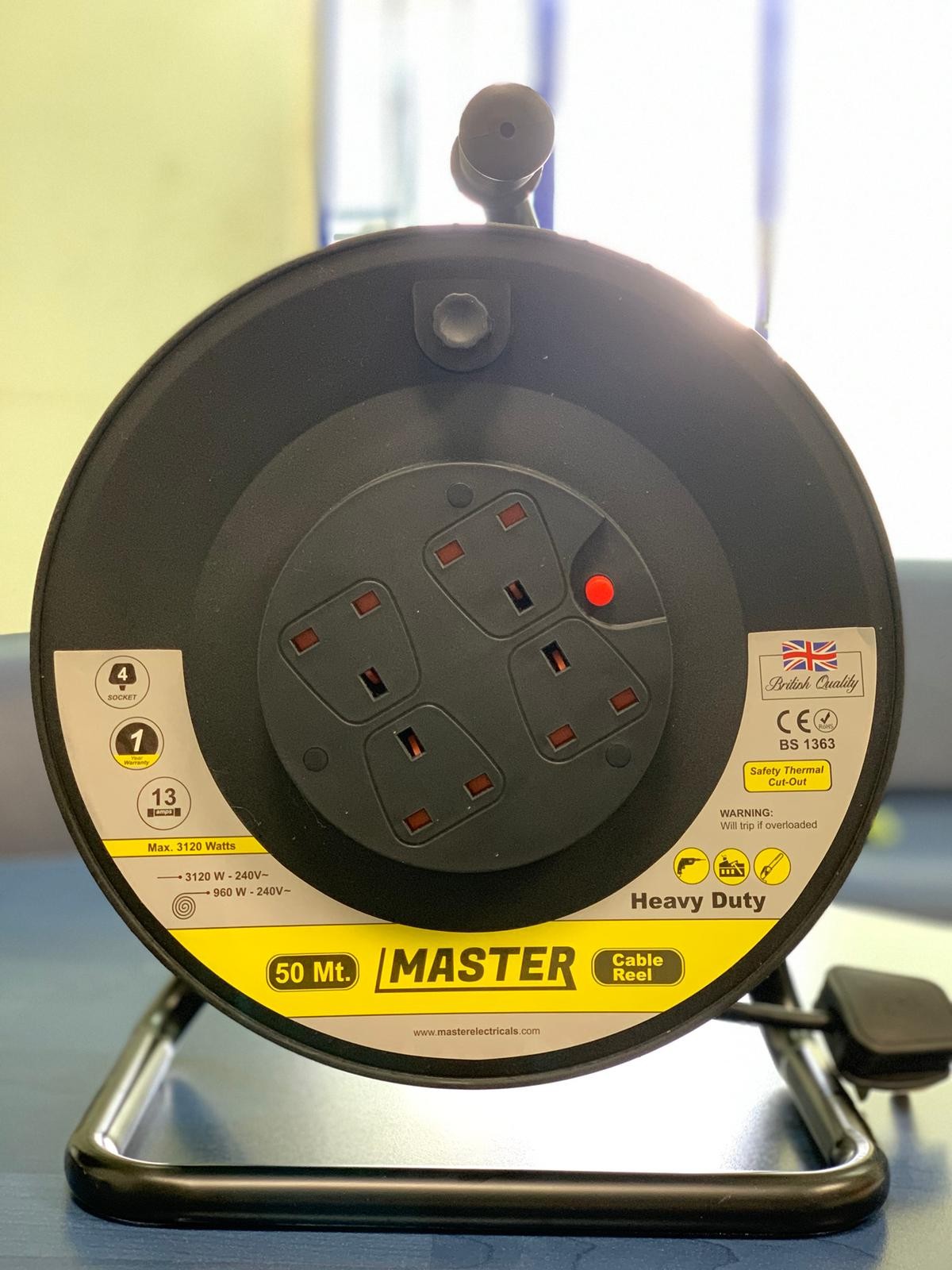 Tekerlekli Uzatma 50 m Master