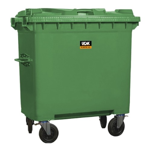Çöp Konteyneri YEŞİL 770 Litre