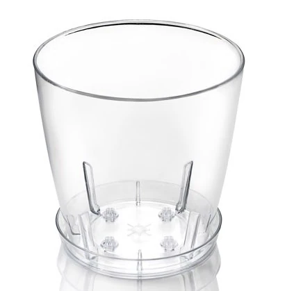 Vanda Tabaklı Orkide SaksıŞeffaf 2,2Lt