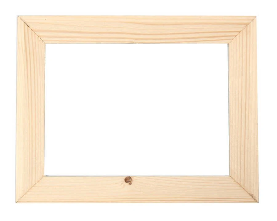 Ahşap Çerçeve Doğal Ağaç30*25cm