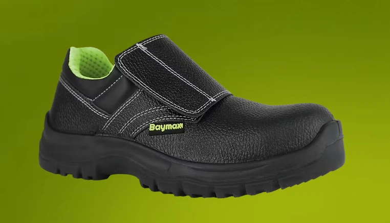 Baymax S-05 Cırtlı  İş Güvenlik Ayakkabısı Siyah  S2 42 Numara