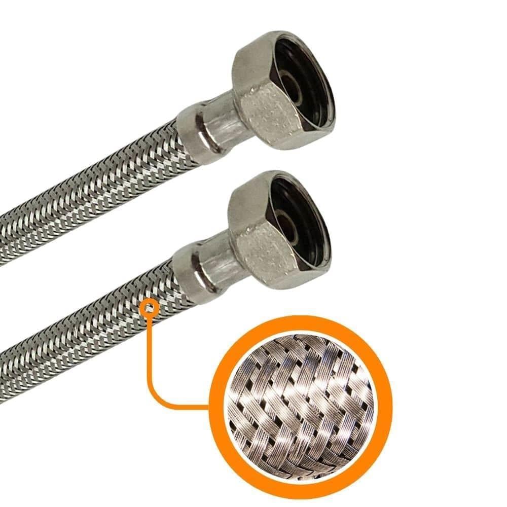 Flex Hortum Paslanmaz 3/8*1/8*50CM Batarya için