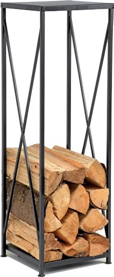 Odunluk Metal Siyah 34x34x110cm