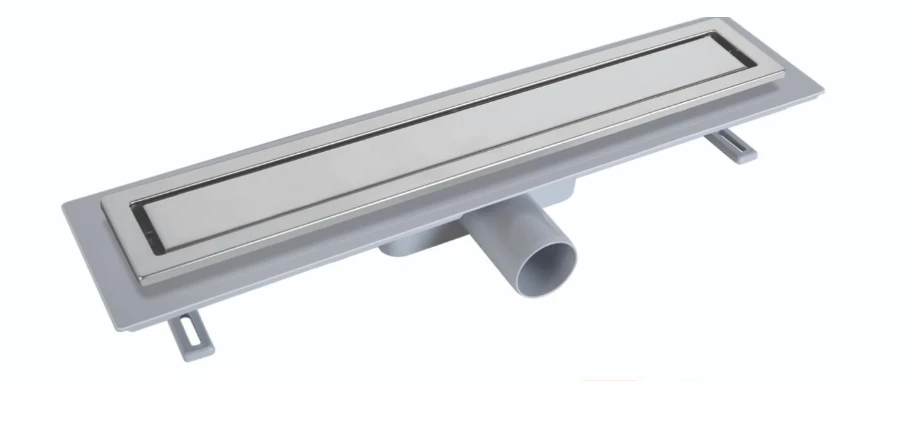 Duş Kanalı 50cm Seramik Seviyeli Yatay Ø50mm Krom