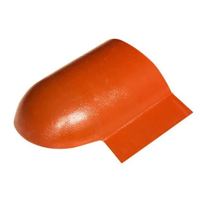 Kiremit Oluk Mahya Bitim Kapağı TDE Kırmızı Renk