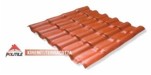 PVC-ASA Kiremit Panel 2,5x1000x4000 Kiremit