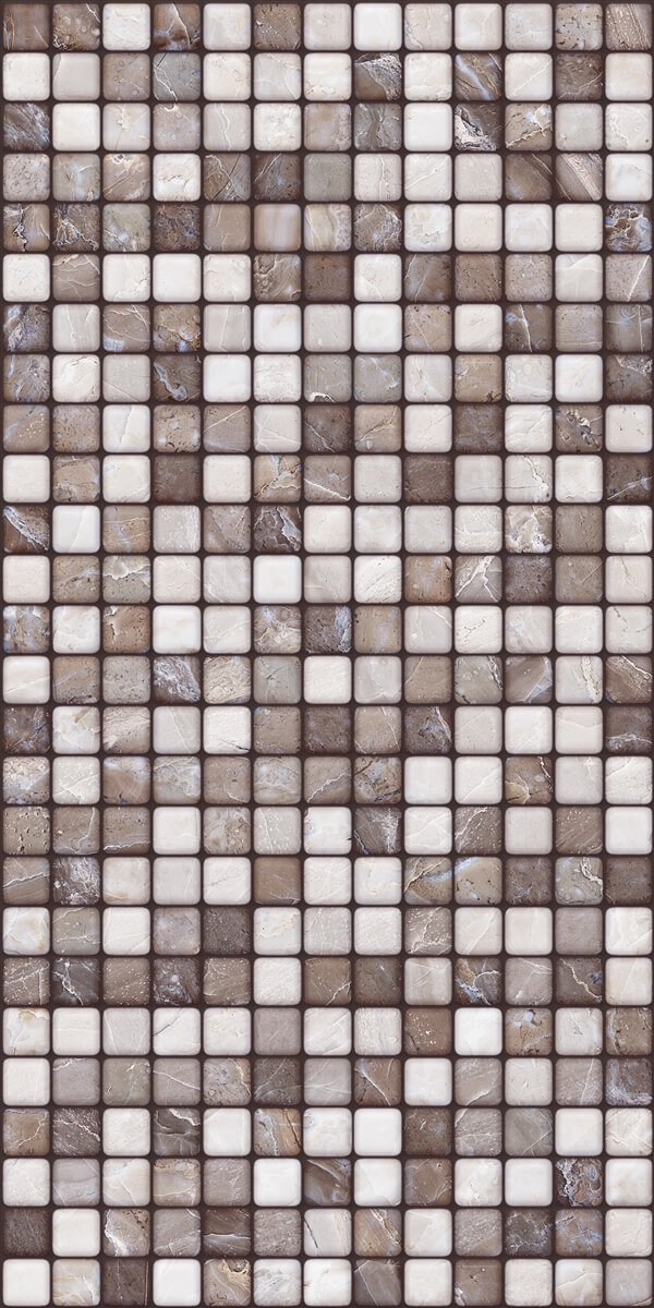 Duvar Karosu Mozaiko Kahve 30*60