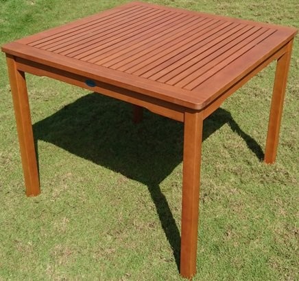 Ahşap Kare Masa 90*90*75cm