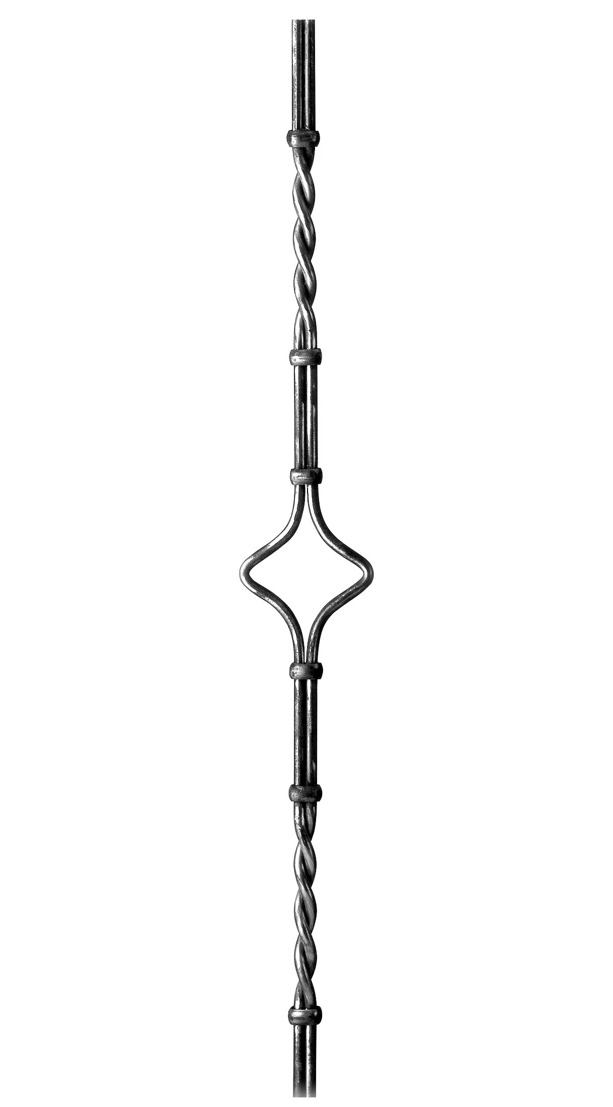 Cumba Motifli Demir 80cm Ferforje