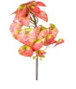 Yapay Bitki Salon Sarmaşığı 25cm Kızıl