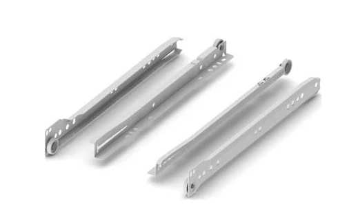 Metal Çekmece Rayı 45cm Beyaz