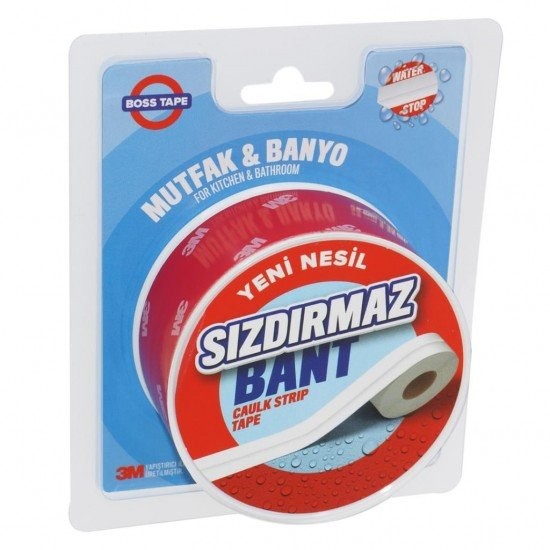 Boss Tape  3M Banyo ve Mutfak Sızdırmazlık Bandı 3