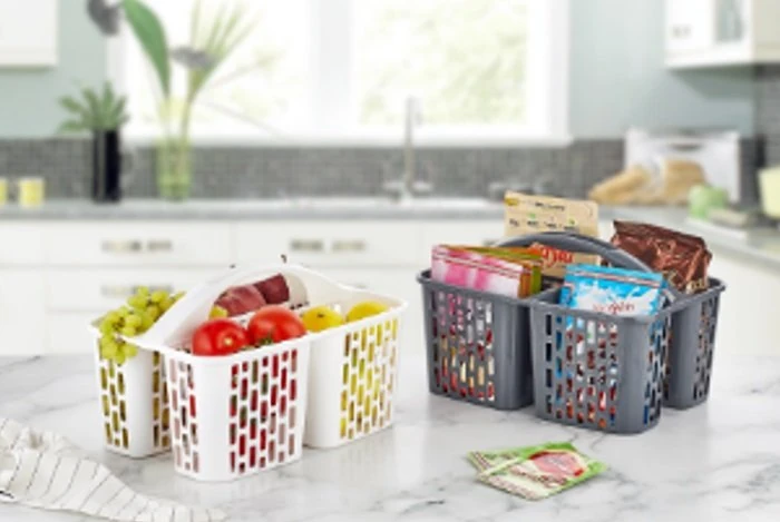 Bölmeli Düzenleyici Sepet 21x30x18 cm