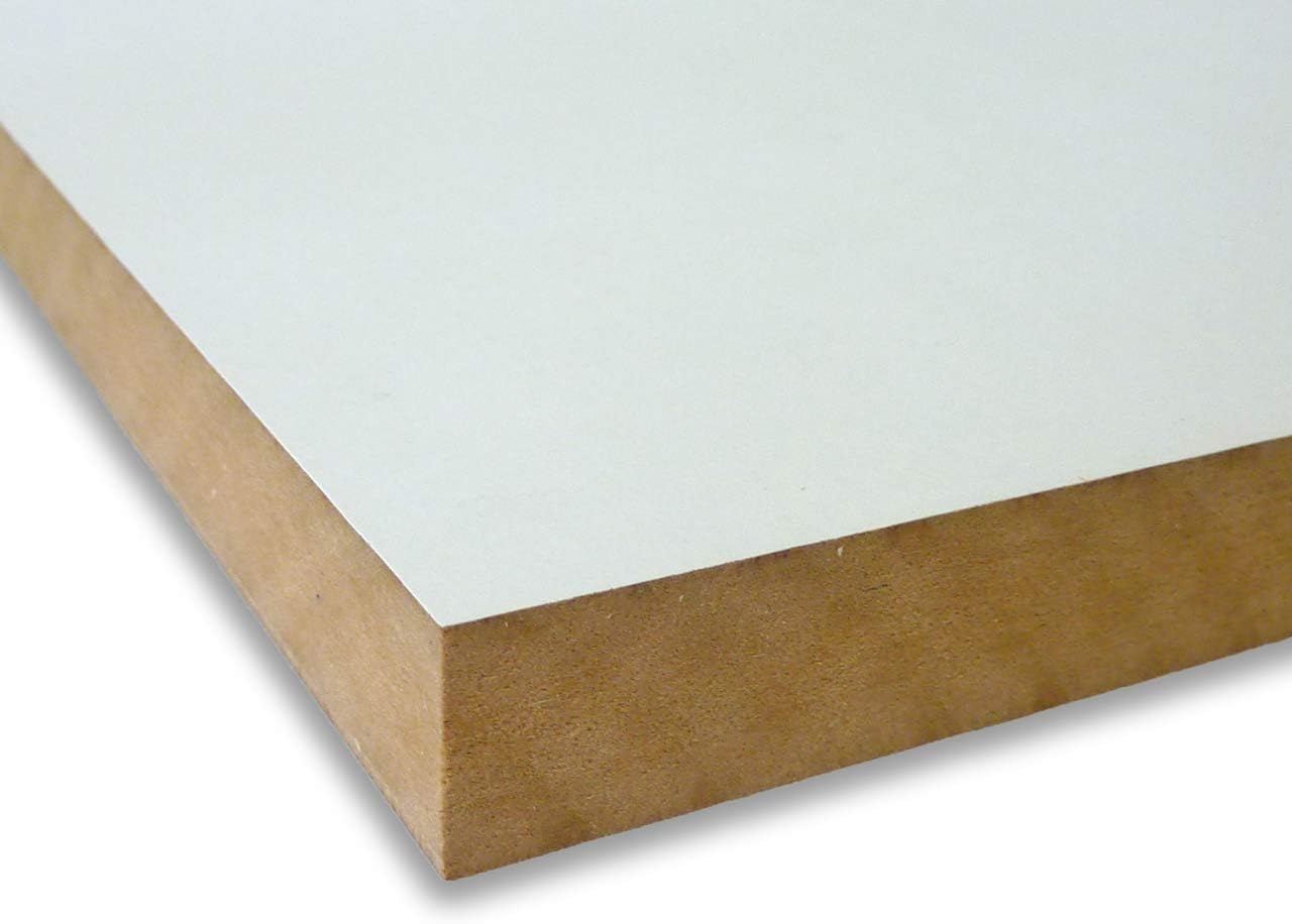 Melaminli MDF  1220x2440x3 Beyaz/Tekyüz