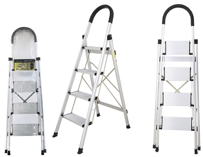 Ev Tipi Merdiven Alüminyum 4 Basamak