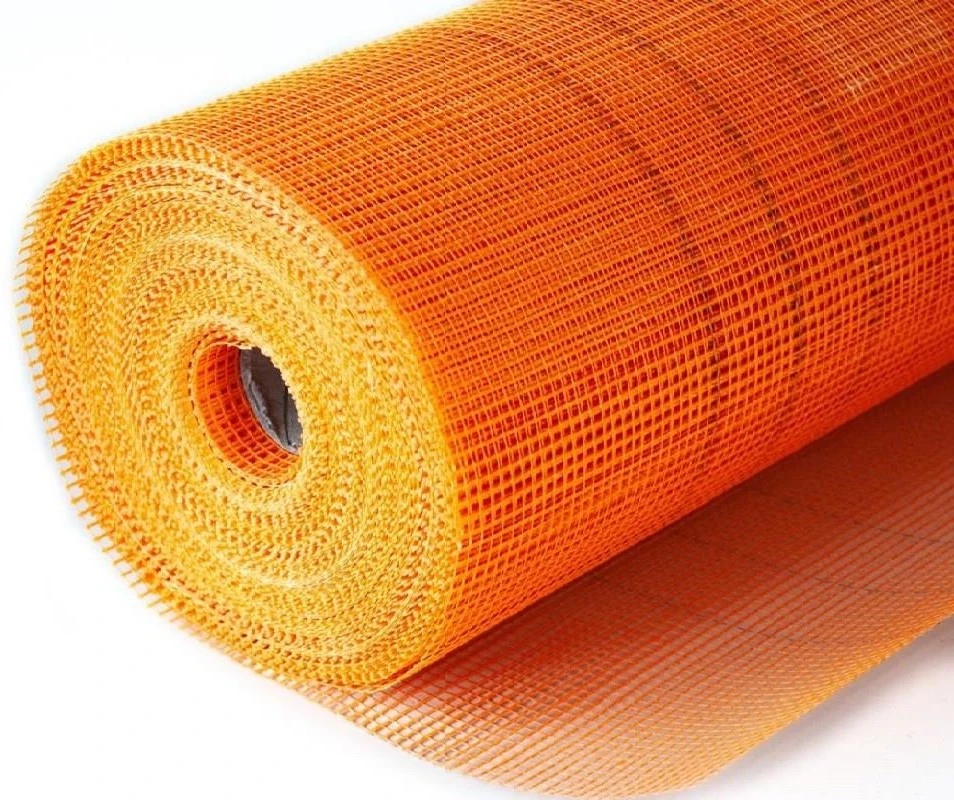 Sıva Filesi FIBERGLASS 4x4x1.00 Metre x 50 Metre 160gr/m2 Turuncu Renk