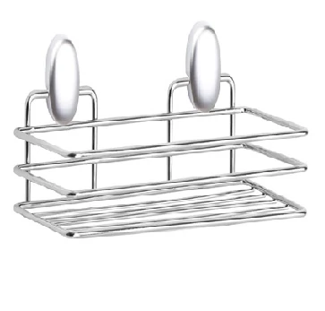 Banyo Raf Dübelli Tek Katlı 11x24cm Krom