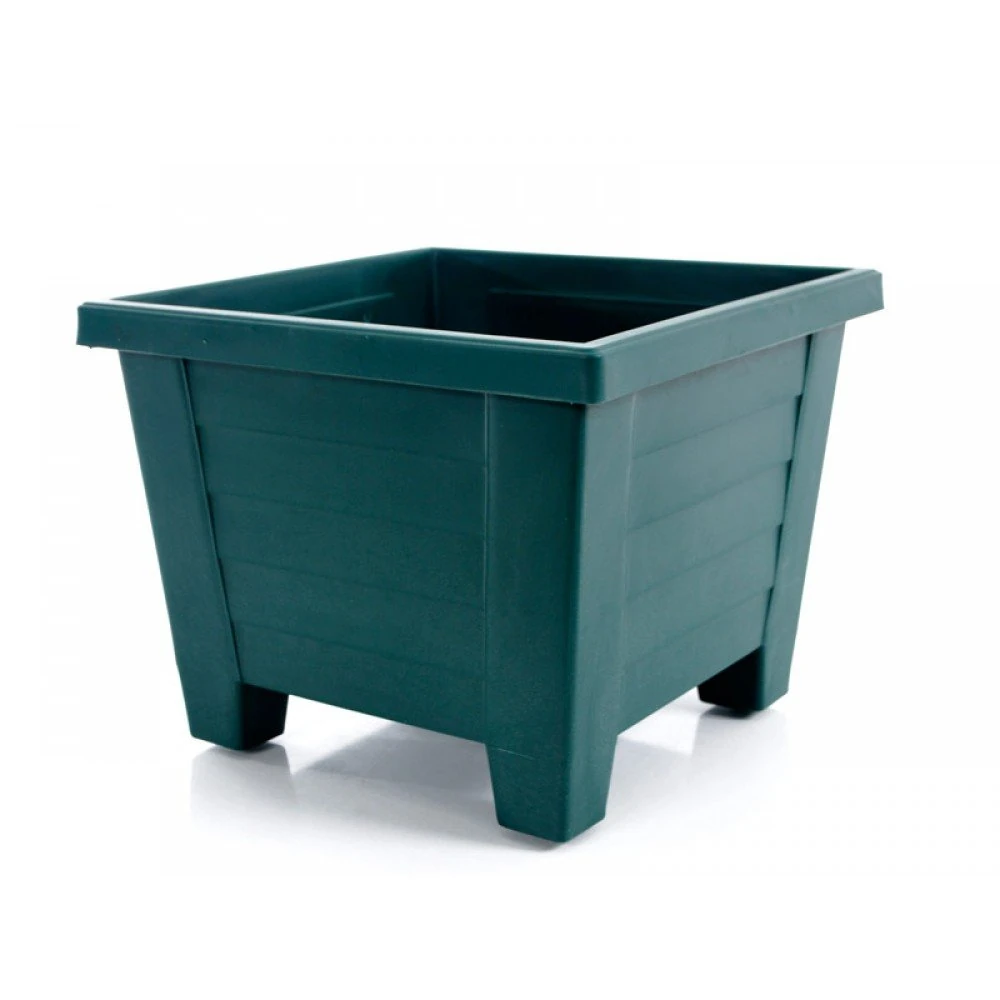 Kare Saksı 30 Lt. Yeşil