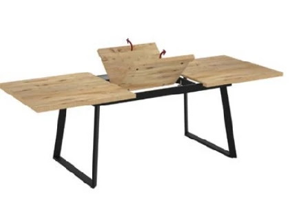 Masa Lavinya Dining Ahşap Siyah 170*60cm