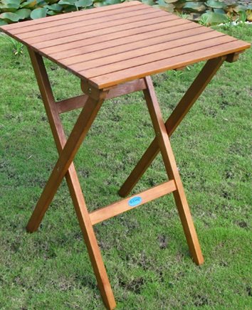 Ahşap Kare Katlanır Masa 50*50*75 cm