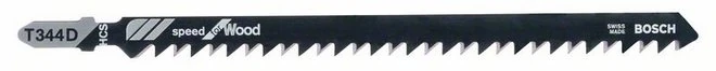 BOSCH Dekupaj Testere Ağaç için Hızlı 3'lü T344D