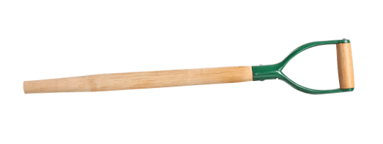 Faryap Kürek Sapı 60cm. Demir Tutamaklı