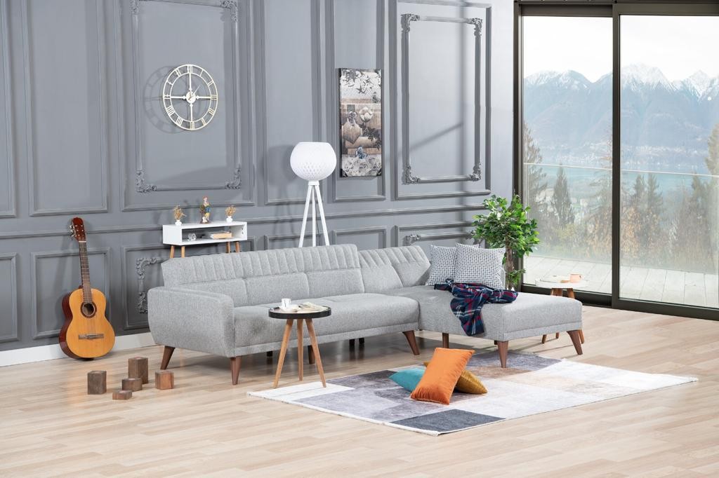 Amazon Köşe Takımı Krem Etna 151-270*140*75
