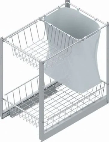 Tezgah Altı Ekmeklik Ünitesi 45cm Frenli