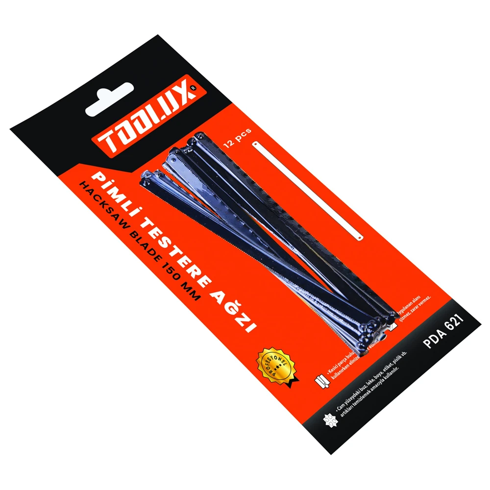 TOOLUX Pimli Testere ağzı 12li 150mm