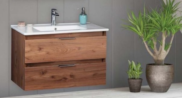 Mirage Banyo Dolabı Lavabolu Alt Modül Keçe 80cm