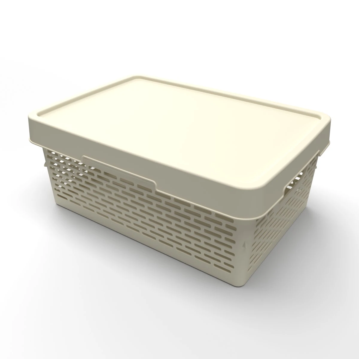 ÇAMAŞIR SEPETİ Q-BASKET  BEJ 12LT