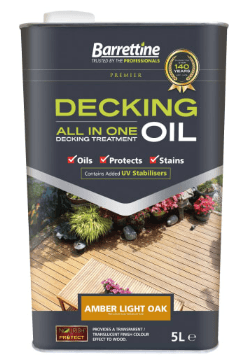 Decking Oil Amber Light Oak 5Lt