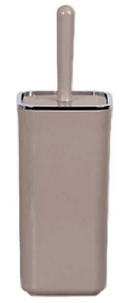 Wc Fırçalık Kare Krom Kahve