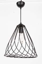 Tela Teklı Sarkıt Avize Antik