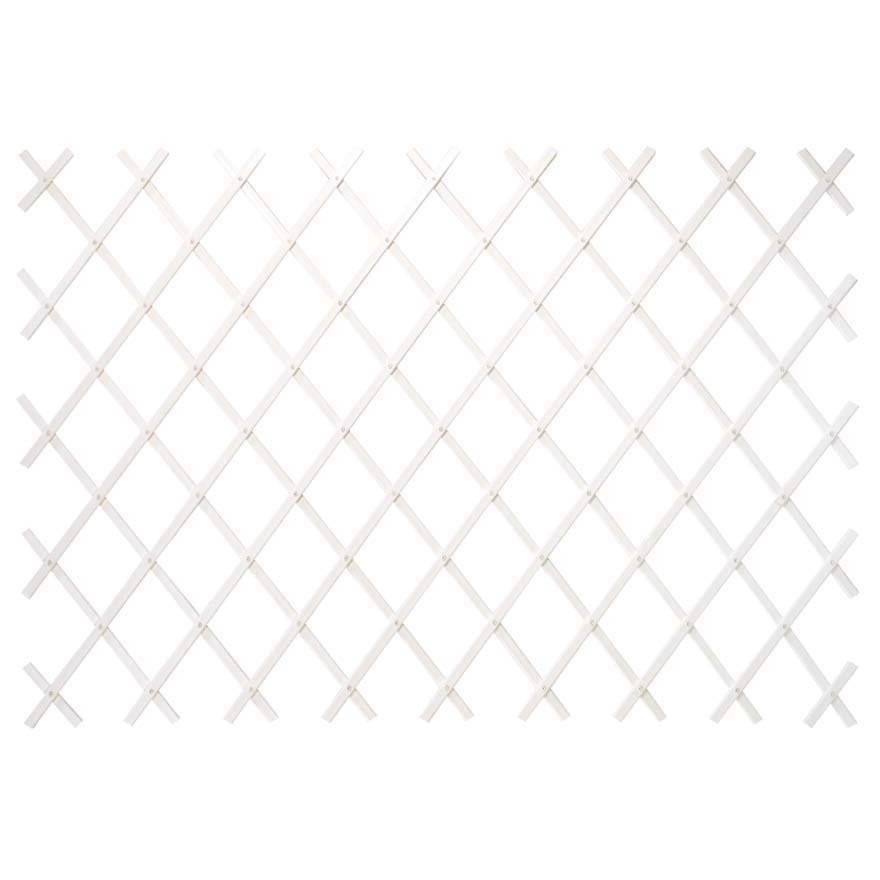 Akordiyon Çit PVC Beyaz 300x100 cm