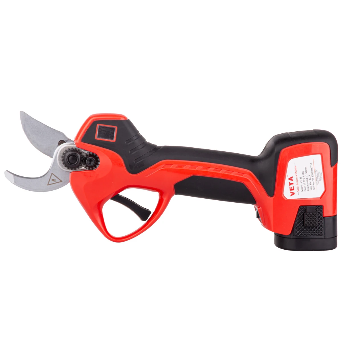 VETA VT-32 BUDAMA MAKASI ÇİFT AKÜLÜ 32MM PARMAK SENSÖRLÜ