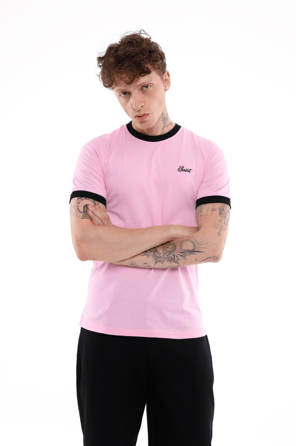S-LINE PINK TEE