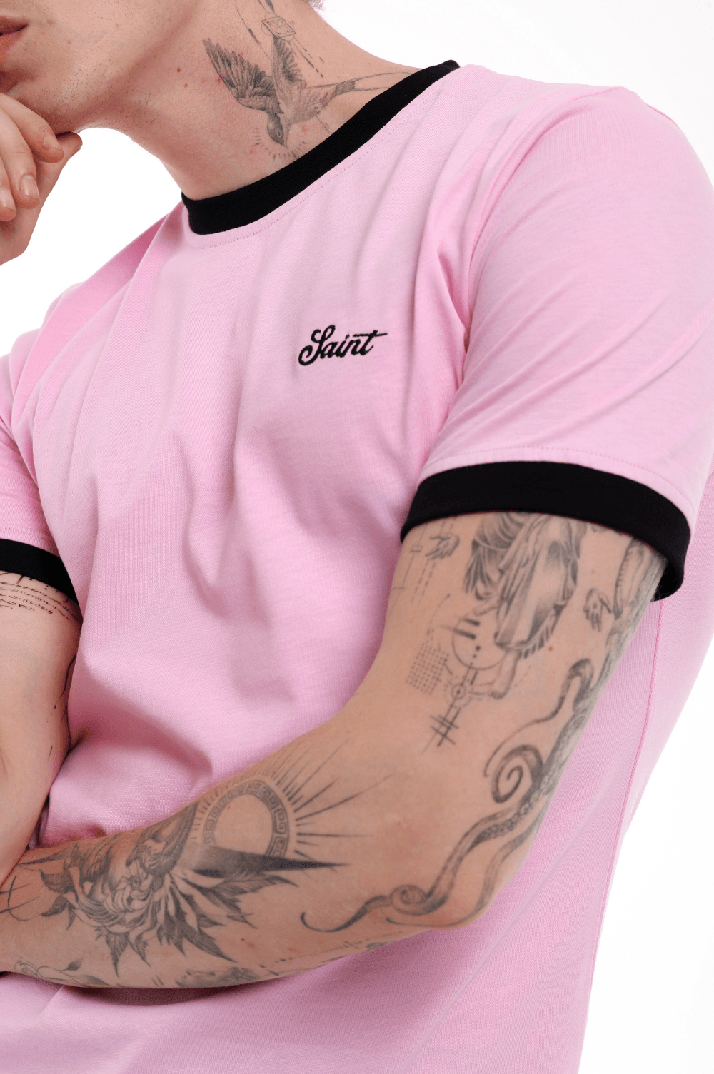 S-LINE PINK TEE